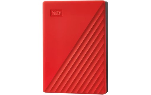 Western Digital My Passport 6 To - Rouge - Disque dur externe