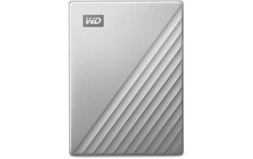 Western Digital My Passport Ultra pour Mac 6 To - Argent - Disque dur externe
