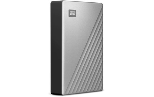 Western Digital My Passport Ultra pour Mac 6 To - Argent - Disque dur externe