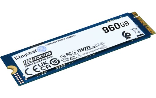 Kingston DC2000B 960 Go - SSD M.2 2280 NVMe PCIe 4.0 TLC