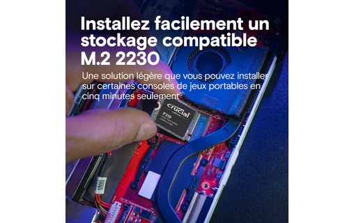 Crucial P310 2 To - SSD M.2 2230 NVMe PCIe 4.0