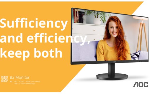 Écran 27" AOC B3 U27B3M - 4K HDMI/DisplayPort