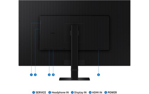 Écran 32" Samsung ViewFinity S7 S70D - 4K