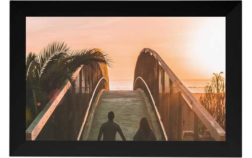 Cadre photo numérique 10,1" Pixie Digital Photo Frame WiFi (Frameo) - Noir