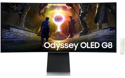 Écran Gaming Incurvé 34" Samsung Odyssey OLED G8 G85SD - 175 Hz