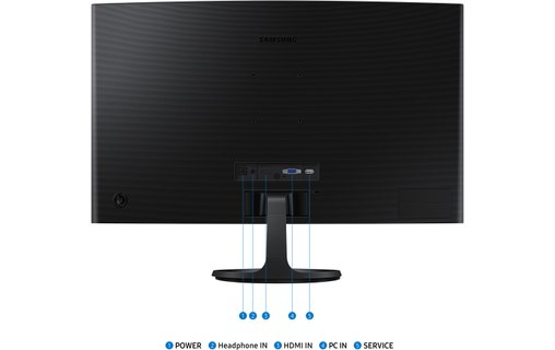 Écran Incurvé 27" Samsung Essential Monitor S3 S36GD