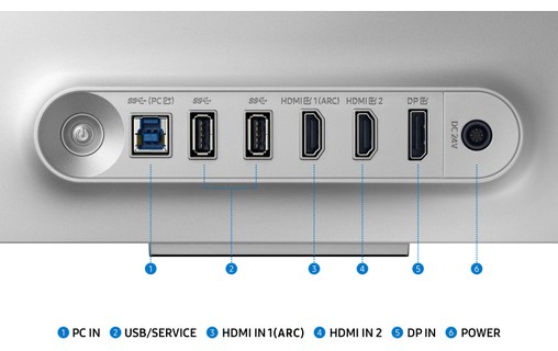 Écran Gaming 32" Samsung Odyssey G8 G80SD - 4K OLED 240 Hz