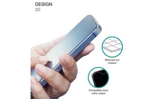 BigBen Connected Protège écran pour iPhone 14 Plus / 13 Pro / 13 Plat avec Smart