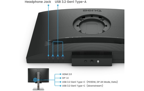 Écran 24,1" BenQ RD240Q - USB-C