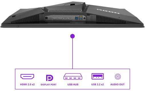 Écran Gaming 26,7" AOC AGON PRO AG276QZD2 - QD OLED 240 Hz HDMI/DisplayPort