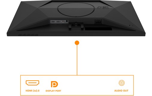 Écran Gaming 23,8" AOC 24G4X - HDMI/DisplayPort