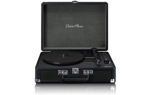 Platine Vinyle LENCO TT-115 - Noire, Bluetooth