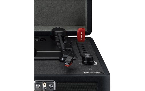 Platine Vinyle LENCO TT-115 - Noire, Bluetooth
