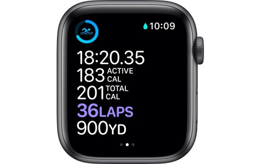 Apple Watch Series 6 OLED Gris GPS (satellite) 40 mm