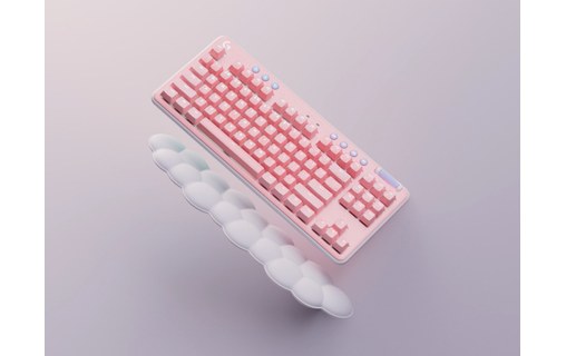 Clavier Gaming sans fil Logitech G715 - Tactile - Blanc avec repose-poignets