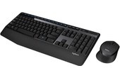 Clavier + Souris sans fil Logitech MK345 - Noir avec repose-poignets