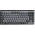 Clavier sans fil Logitech MX Mini Mechanical - Gris, Gris anthracite