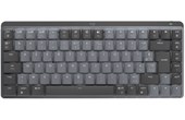Clavier sans fil Logitech MX Mini Mechanical - Gris, Gris anthracite