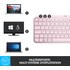 Clavier sans fil Logitech MX Keys Mini - Rose