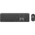 Clavier + Souris sans fil Logitech MK950 Signature Slim - Gris anthracite
