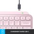 Clavier sans fil Logitech MX Keys Mini - Rose