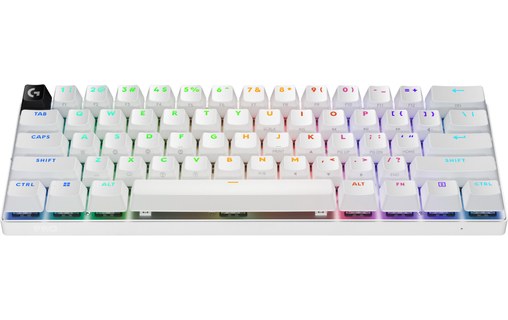 Clavier Gaming sans fil Logitech G PRO X 60 - Tactile - Blanc