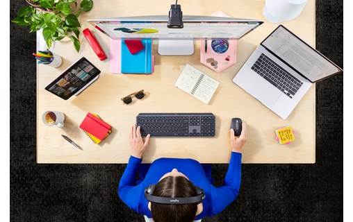 Clavier sans fil Logitech MX Keys For Business - Gris anthracite