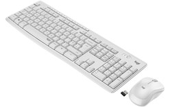 Clavier + Souris sans fil Logitech MK295 - Blanc