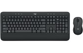Clavier + Souris sans fil Logitech MK545 ADVANCED - Noir avec repose-poignets