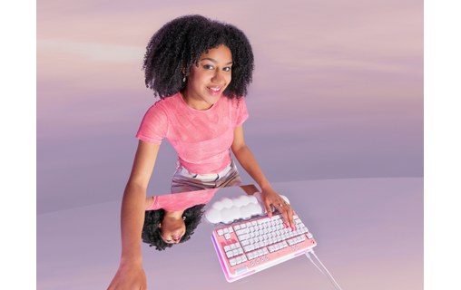 Clavier Gaming Logitech G713 - Linéaire - Blanc avec repose-poignets