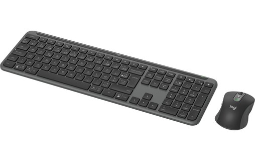 Clavier + Souris sans fil Logitech MK950 Signature Slim - Gris anthracite