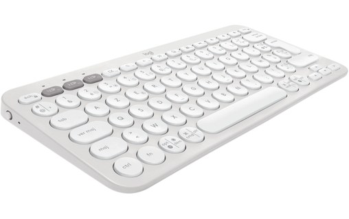 Clavier sans fil Logitech Pebble Keys 2 K380s - Blanc