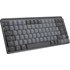 Clavier sans fil Logitech MX Mini Mechanical - Gris, Gris anthracite
