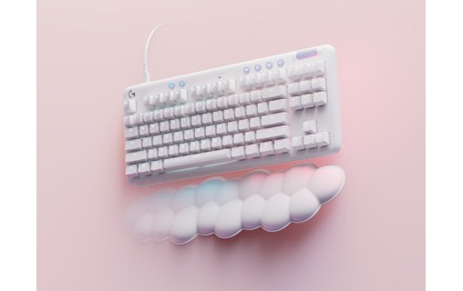 Clavier Gaming Logitech G713 - Linéaire - Blanc avec repose-poignets