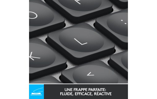Clavier sans fil Logitech MX Keys Mini - Gris anthracite