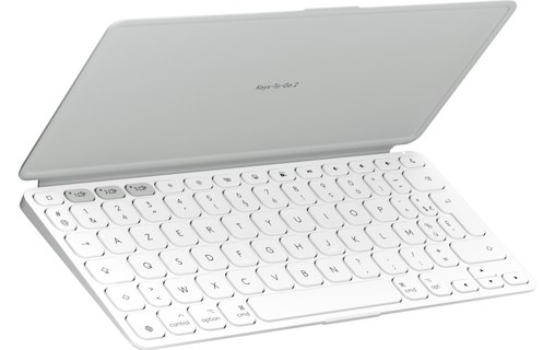 Clavier sans fil pour Mac Logitech Keys-To-Go 2 - Blanc