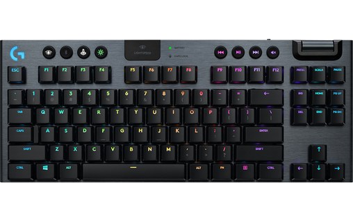 Clavier Gaming Logitech G915 TKL - Tactile - Carbone