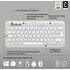 Clavier sans fil Logitech Pebble Keys 2 K380s - Blanc