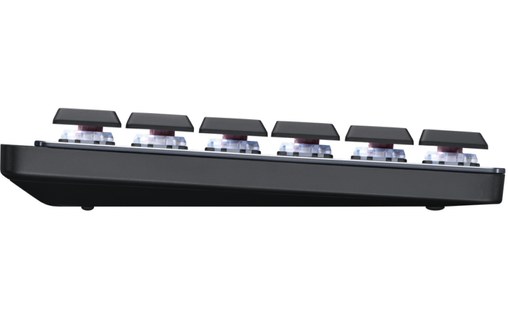 Clavier sans fil Logitech MX Mini Mechanical - Gris, Gris anthracite