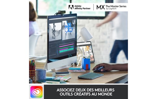 Clavier sans fil Logitech MX Keys Mini - Rose