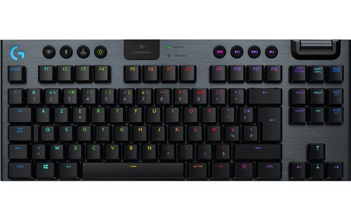 Clavier Gaming Logitech G915 TKL - Tactile - Carbone