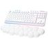 Clavier Gaming sans fil Logitech G715 - Tactile - Blanc avec repose-poignets