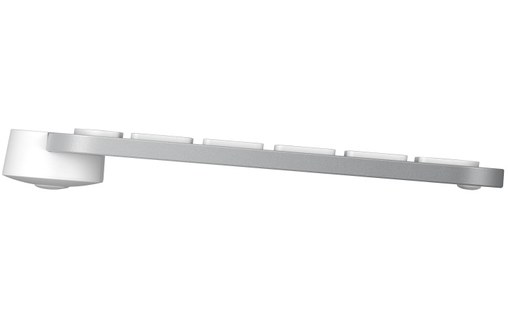 Clavier sans fil Logitech MX Keys S - Blanc, Aluminium