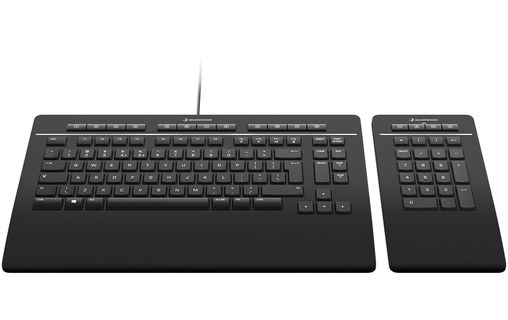 Clavier sans fil 3DCONNEXION Keyboard Pro with Numpad - Noir