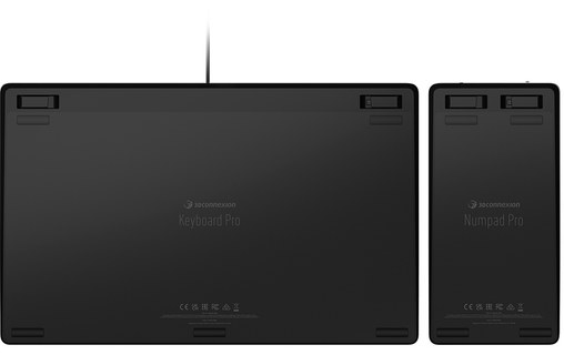 Clavier sans fil 3DCONNEXION Keyboard Pro with Numpad - Noir