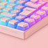 Clavier sans fil Mars Gaming MKCLOUD - Clicky - Rose
