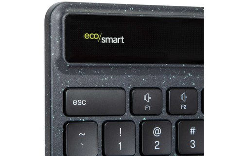 Clavier sans fil Targus AKB868FR - EcoSmart à énergie durable - Noir