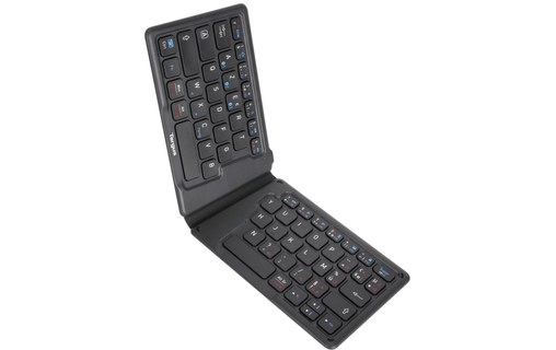 Clavier sans fil Targus AKF003FR - Ergonomique pliable antimicrobien - Noir