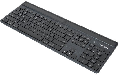 Clavier sans fil Targus AKB868FR - EcoSmart à énergie durable - Noir