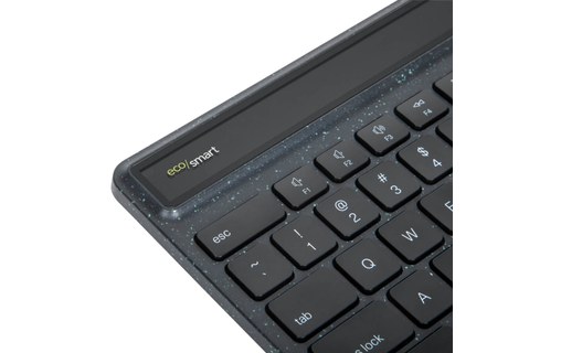 Clavier sans fil Targus AKB868FR - EcoSmart à énergie durable - Noir